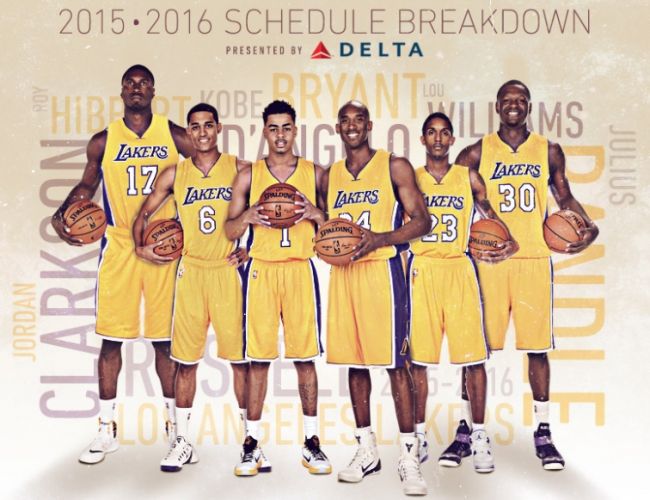 nba2015-16 季前评析 洛杉矶湖人队