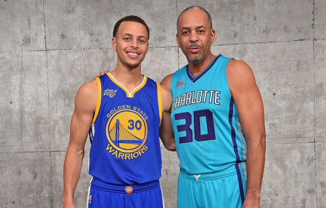 2015 的 dell curry,stephen curry