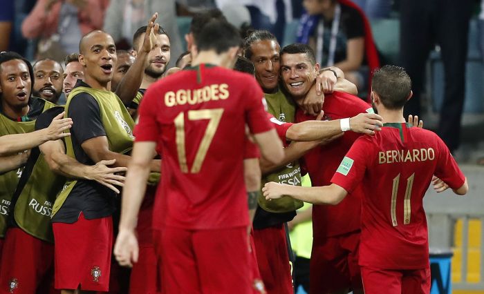 2018世界杯 葡萄牙vs西班牙赛后评论:c罗,c罗,c罗!