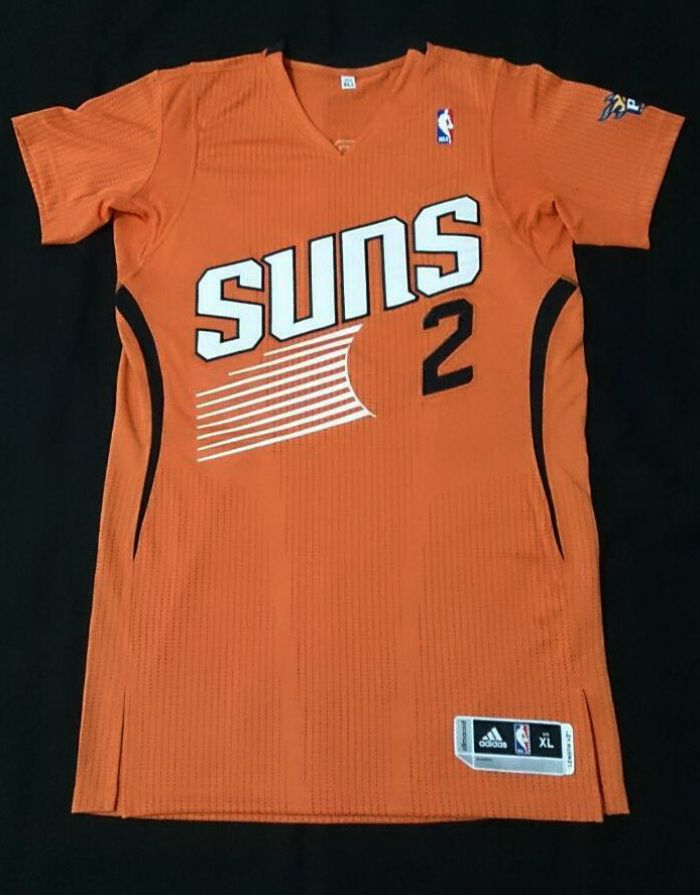 2 eric bledsoe 2013/14 suns alt. game/team issued jersey