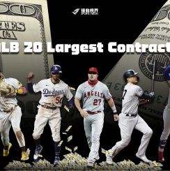 MLB 史上總值最高合約 TOP 20