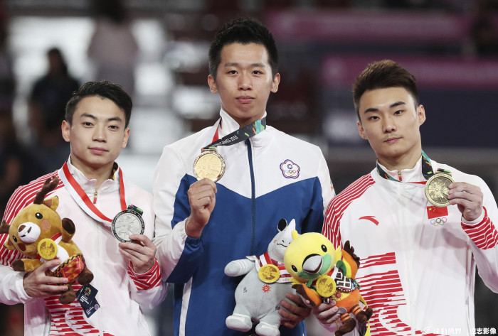 李智凱體操鞍馬項目奪金，擊退兩位中國好手！