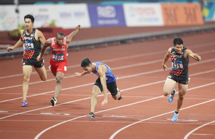 楊俊瀚 200公尺決賽跑出破全國紀錄的20秒23奪下銀牌！