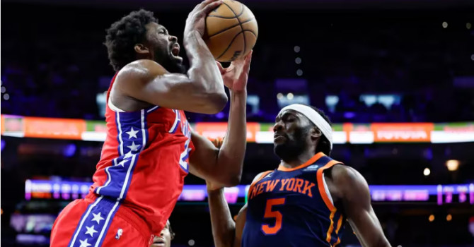 Joel Embiid’s Performance Breakdown Against New York Knicks: Game Analysis and Tactics – Sportsv News