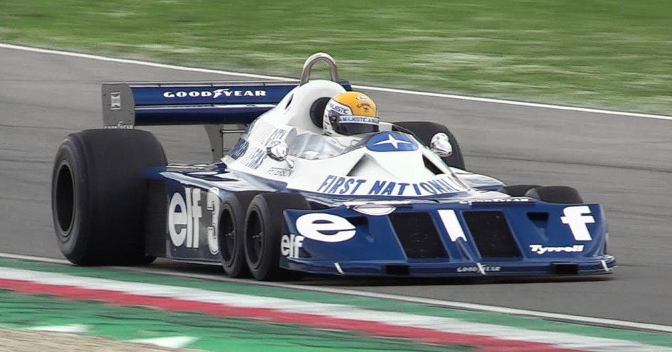 F1 名車鑑賞 唯一曾在f1賽場奔馳的六輪賽車 Tyrrell P34 賽車 運動視界sports Vision