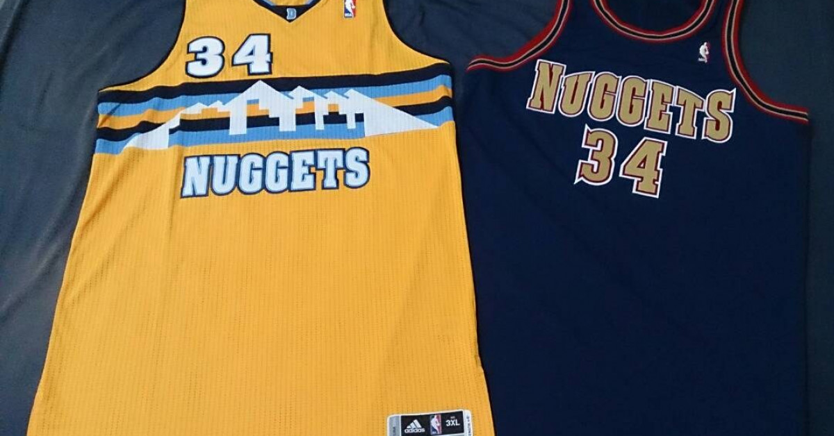 mcgee nuggets jersey