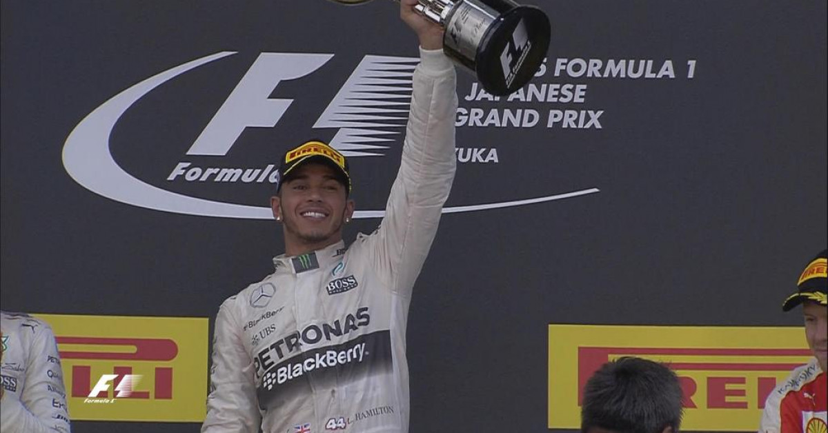 F1日本站結果 Hamilton朝衛冕之路更進一步 賽車 運動視界sports Vision