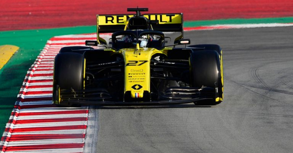 F1 巴賽隆納測試1 4 Renault車隊展現速度hulkenberg奪本週最速 賽車 運動視界sports Vision