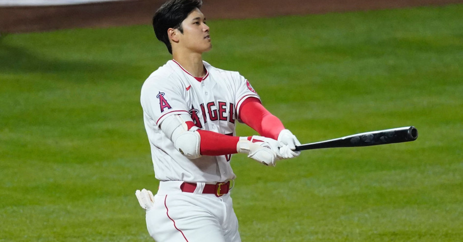 Mlb的漫畫情節 大谷翔平首打席陽春砲 雙刀流重出江湖 Mlb 棒球 運動視界sports Vision