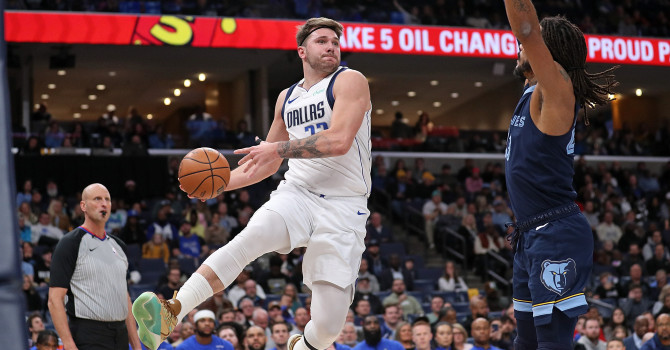 Luka Dončić Leads Mavericks to Victory with 35 Points, Grizzlies’ Jaren Jackson Jr. Scores Season-High 41 Points