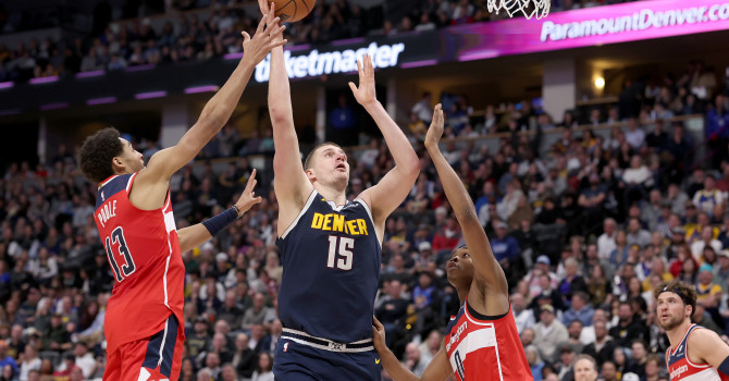 Nikola Jokic Makes NBA History with 100% Shooting in Victory Against Washington Wizards