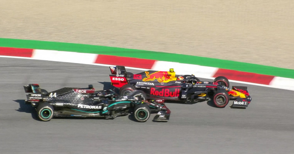 F1 奧地利站 碰撞albon事件後 Hamilton禁賽違規點數累積過半 賽車 運動視界sports Vision