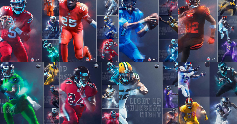 NFL on X: 2016 #ColorRush: NFC East! #TNF  / X