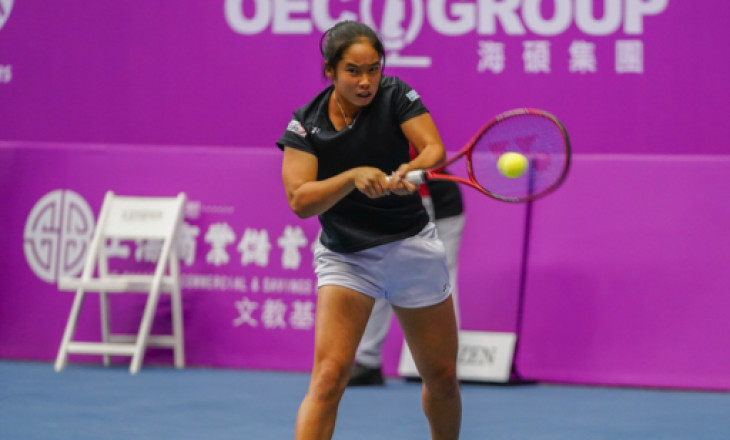 WTA未來之星冠軍楊亞依挑戰職業 勇奪海碩盃會內首勝寫新紀錄