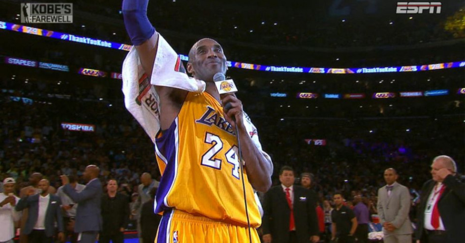 2016年，Kobe Bryant告別戰「60分」的華麗轉身- NBA - 籃球| 運動視界Sports Vision