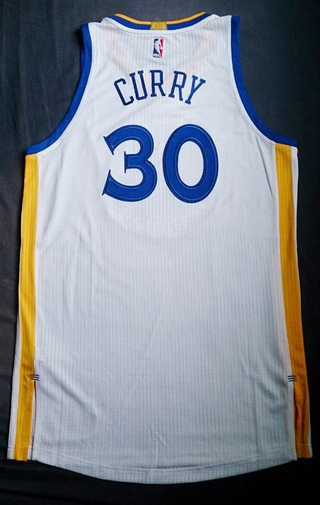 Stephen Curry Golden State Warriors #30 2014-15 New Alternate White Jersey  With Sleeves