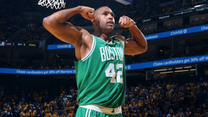 Al Horford

14 points, 7 rebounds and 2 assists, shooting percentage: 62.5%, three-point shooting percentage: 75.0%
